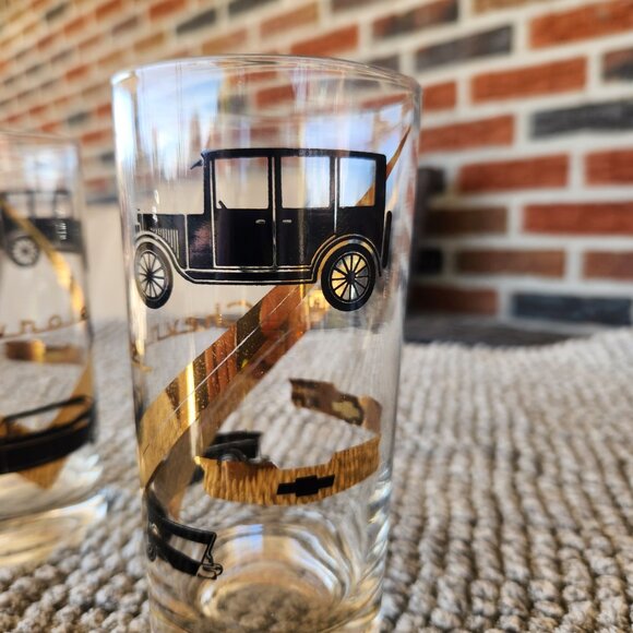 2 - Rare MCM Chevrolet Glasses - Picture 8 of 11